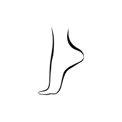 icon leg, foot