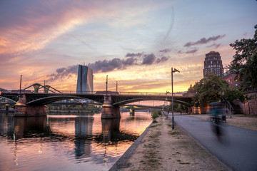 Fototapeta premium city of frankfurt/ main