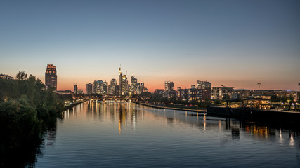 Fototapeta premium city of frankfurt/ main