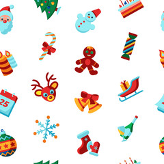 Digital vector merry christmas and winter holidays