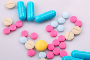 Obraz na płótnie Canvas Tablets pills