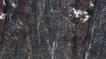 Black marble slab as an abstract background