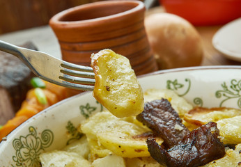 English Lancashire Hot Pot