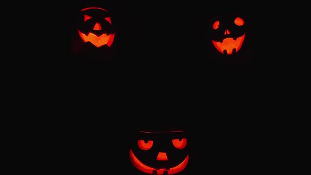 Funny pumpkin face company