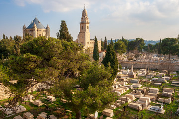 Abbey of Dormition on Mount Zion, Jerusalem, Israel