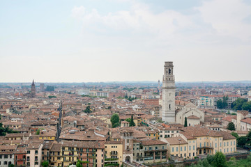Fototapeta na wymiar View of Verona Italy