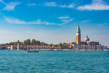 Fototapeta premium view from the gulf to venice