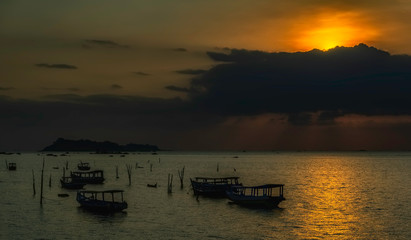 Tanjung Kelayang beach