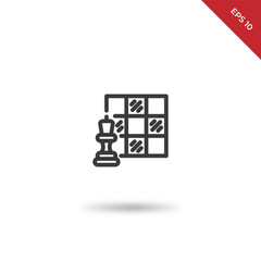 Chess vector icon