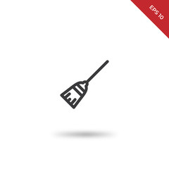 Broom vector icon