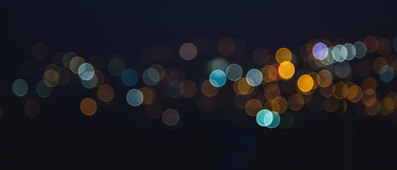 Unscharfe Lichtpunkte 