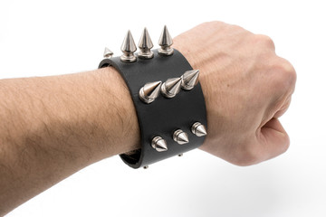 gothic rock bracelet