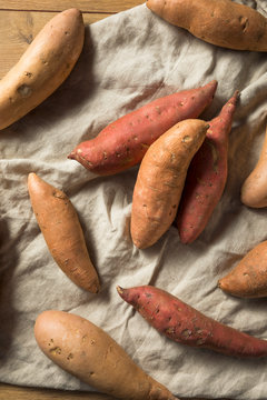Raw Organic Assorted Sweet Potatoes