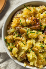 Creamy Homemade Smashed Potatoes