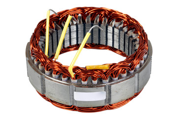Electric motor coil