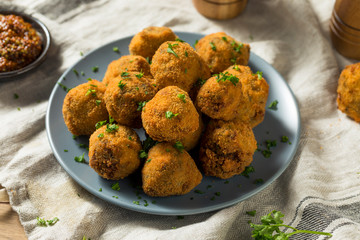 Fried Homemade Dutch Bitterballen
