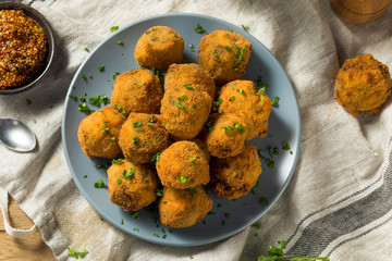 Fried Homemade Dutch Bitterballen