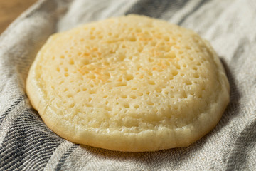 Homemade Grilled British Crumpets