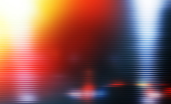 Dramatic motion blur lines with light leak background