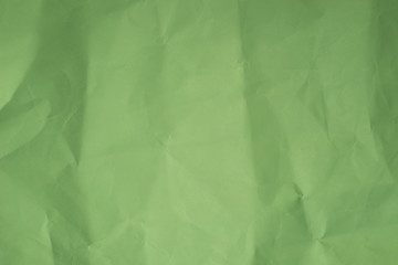 creased green paper backgrund texture
