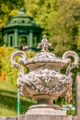Obraz premium Beautiful view near castle Linderhof-Bavaria-Germany
