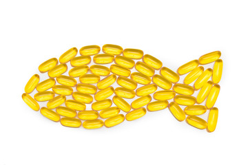 Fish oil capsules