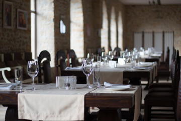 restaurant in castle