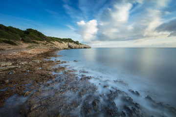 Playa de Sant Tomàs, Menorca, Long Exposure 600 sec