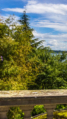 Smartphone HD wallpaper of beautiful view on the mainau island - Bodensee - Bavaria - Germany