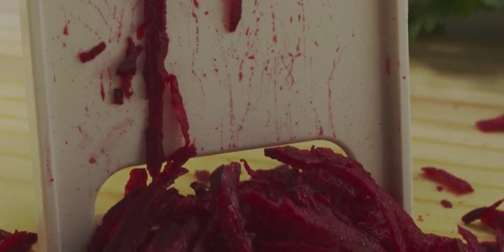 grating beets