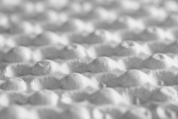 bulging paper texture closeup