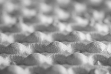 bulging paper texture closeup