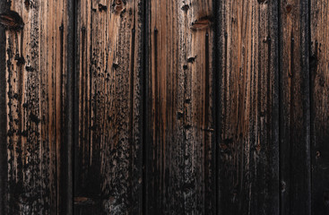 Weathered brown wood texture