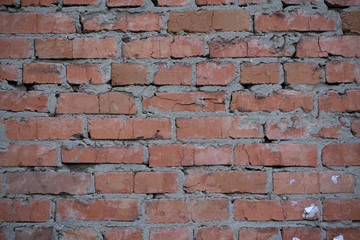 Obraz premium Background - the fragment of a brick wall.