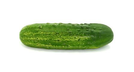 Cucumber isolated on white background.