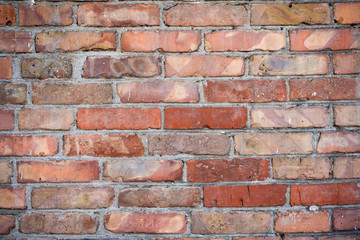 Obraz premium Background - the fragment of a brick wall.