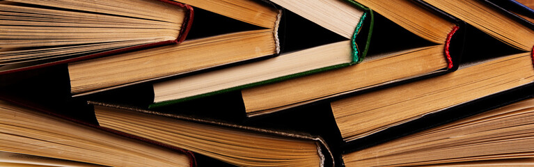 background of many books, texture