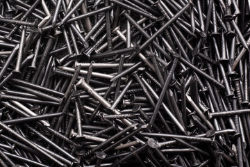 building nails close-up
