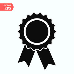 Medal Icon in trendy flat style isolated on grey background. Medal symbol for your web site design, logo, app, UI. Vector illustration, EPS10.
