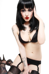 Gothic pinup
