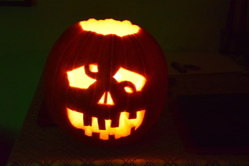 Dynia Halloween Lampion Jack-o-lantern 