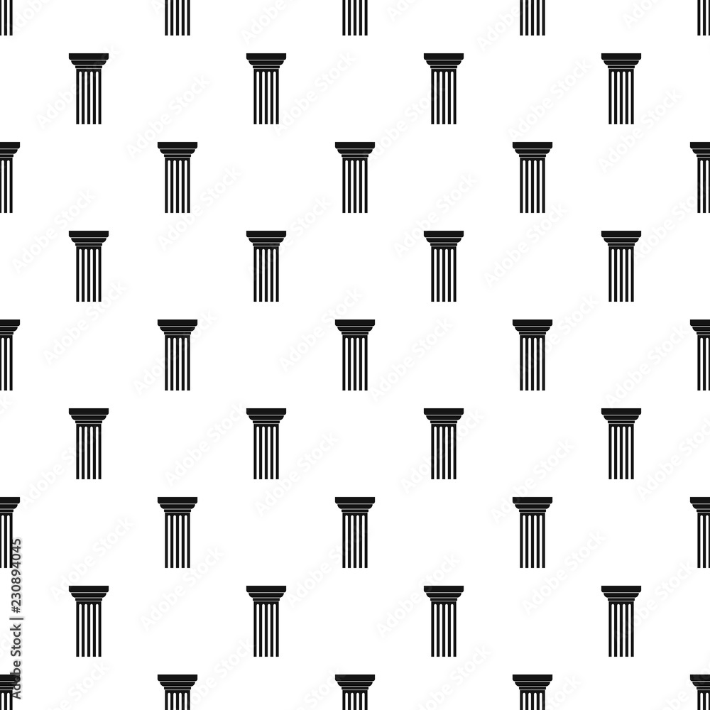 Poster triangular column pattern seamless vector repeat geometric for any web design
