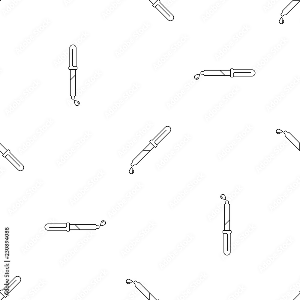 Aufkleber pipette blood pattern seamless vector repeat geometric for any web design