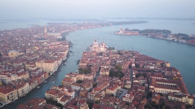 Vast Venice landscape, aerial