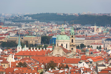 Obraz premium Beautiful view of the historical center of Prague, Czech republic