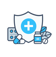 Medical illustrations icon