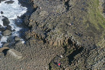 Giants Causeway Aerial View