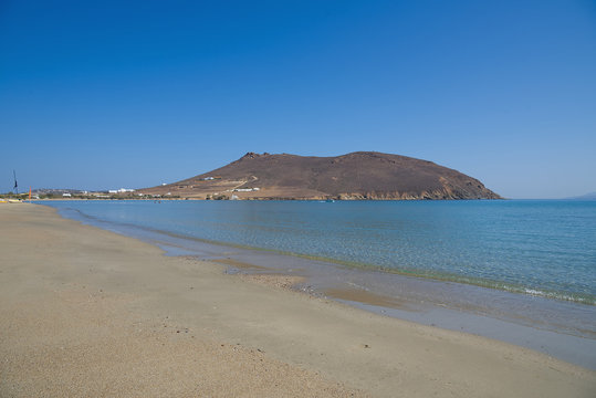 Molos beach - Paros Cyclades island - Aegean sea - Greece