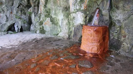 Mineral water spring