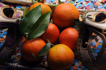 Storico Carnevale di Ivrea Battle of the Oranges 柳橙大戰 ft71122800 ਸੰਤਰਿਆਂ...